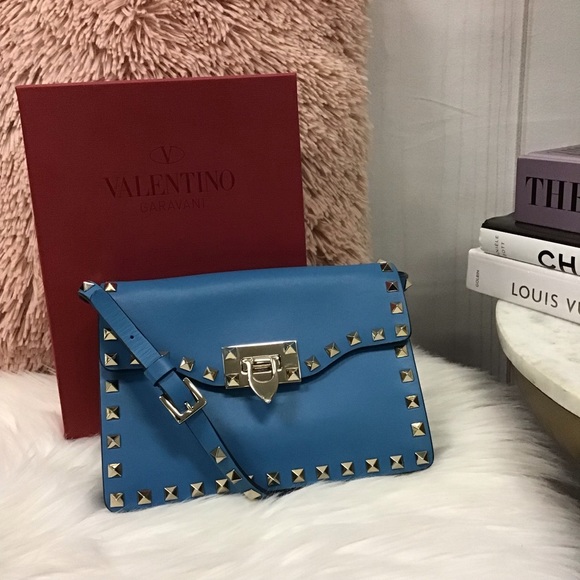 Valentino Handbags - Valentino Mini Rockstud Flap Crossbody